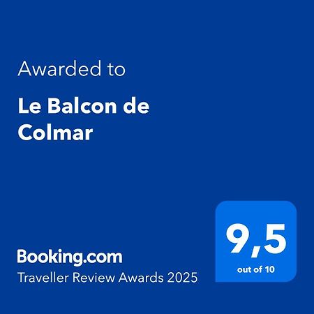 Le Balcon De Colmar Apartment Ngoại thất bức ảnh