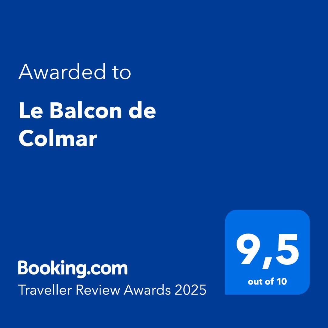 Le Balcon De Colmar Apartment Ngoại thất bức ảnh